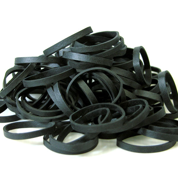 Thick Black Rubber Bands