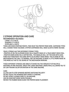 2 Stroke Operation and Care